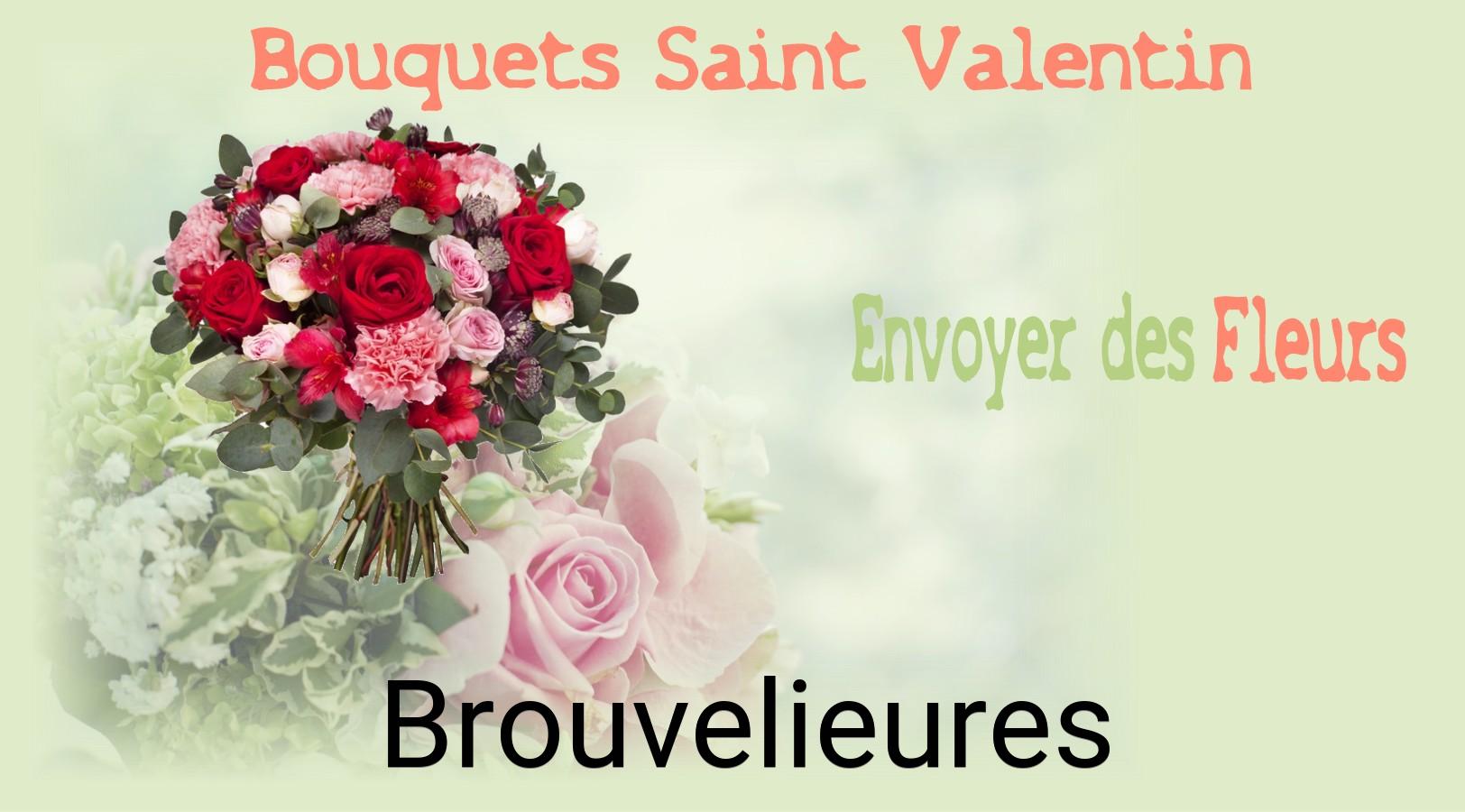 Roses de Saint-Valentin livrées à Brouvelieures